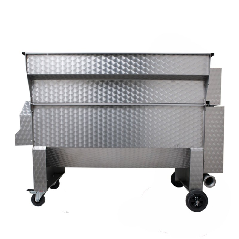 GRIFO DVEP50I Σπαστήρας Σταφυλιών Ηλεκτροκίνητος 3HP IΝΟΧ με Διαχωριστήρα και Αντλία