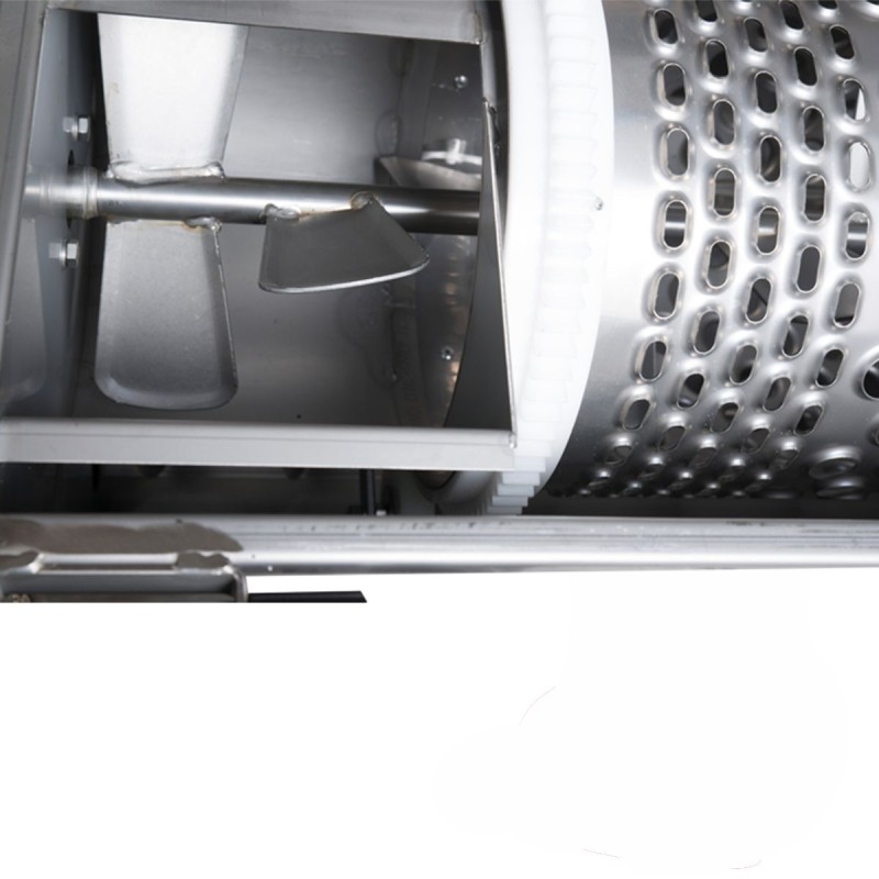 GRIFO DVEP50I Σπαστήρας Σταφυλιών Ηλεκτροκίνητος 3HP IΝΟΧ με Διαχωριστήρα και Αντλία