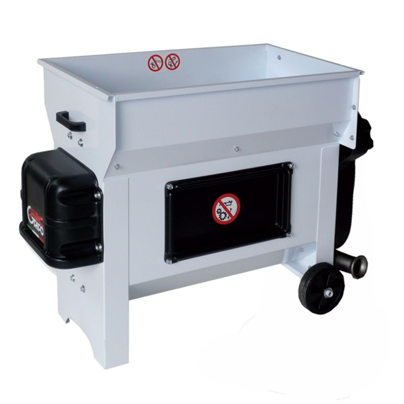 GRIFO DVEP20F Σπαστήρας Σταφυλιών Ηλεκτροκίνητος 1.5HP με Διαχωριστήρα και Αντλία