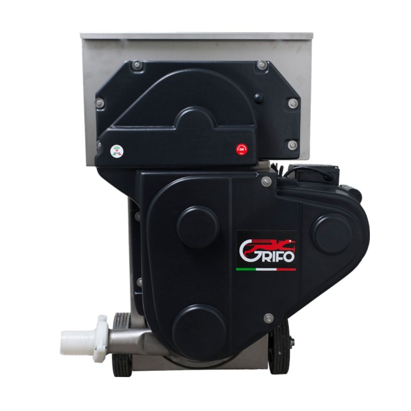 GRIFO DVEP30I Σπαστήρας Σταφυλιών Ηλεκτροκίνητος 2.5HP IΝΟΧ με Διαχωριστήρα και Αντλία