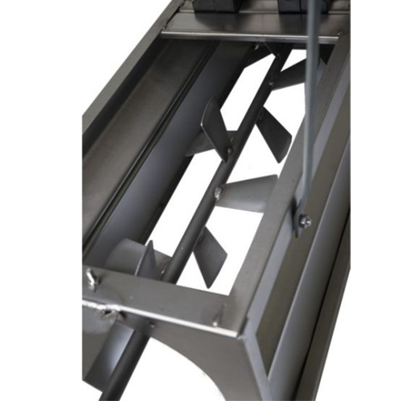 GRIFO DMCI Σπαστήρας Σταφυλιών Ηλεκτροκίνητος 1HP FULL IΝΟΧ με Διαχωριστήρα