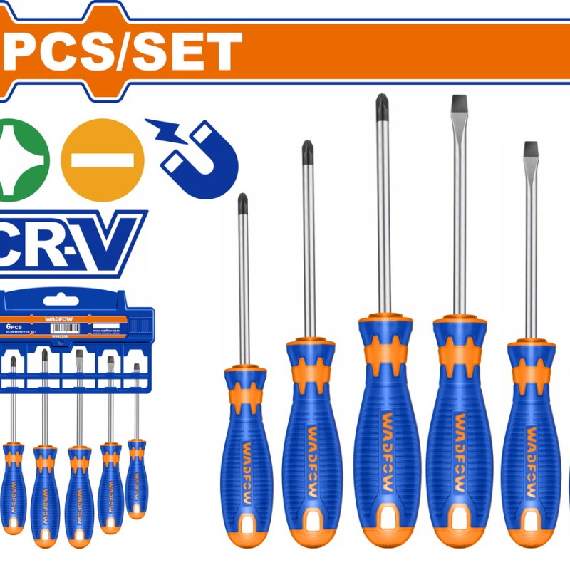 WADFOW ΣΕΤ ΚΑΤΣΑΒΙΔΙA ΜΑΓΝ. 6ΤΕΜ (WSS1206)