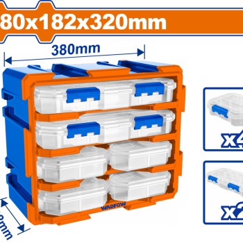 WADFOW ΣΥΡΤΑΡΙΕΡΑ ΑΠΟΘΗΚΕΥΣΗΣ 380Χ182Χ320mm (WTB8346)