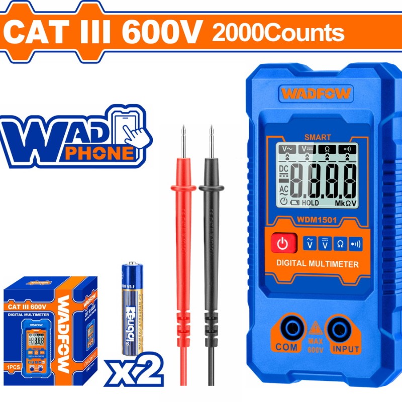 WADFOW ΠΟΛΥΜΕΤΡΟ ΨΗΦΙΑΚΟ (WDM1501)