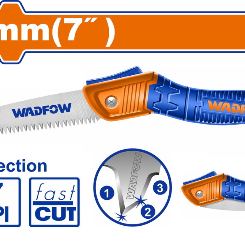 WADFOW ΠΡΙΟΝΙ ΚΛΑΔΕΜΑΤΟΣ ΣΠΑΣΤΟ 180mm (WHW4607)