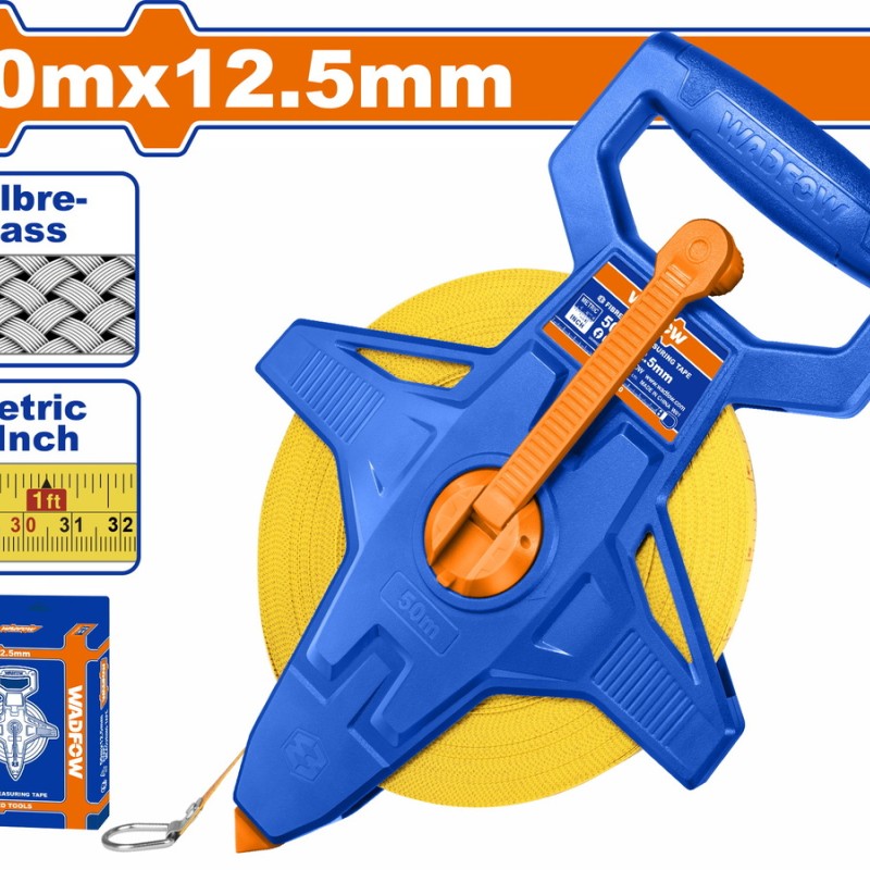WADFOW ΜΕΤΡΟΤΑΙΝΙΑ ΠΛΑΣΤΙΚΗ 50m (WMT2550)