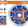 WADFOW ΔΙΑΜΑΝΤΟΔΙΣΚΟΣ ΞΗΡΑΣ & ΥΓΡΑΣ ΚΟΠΗΣ 230mm (WDC1K05)