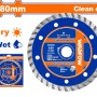 WADFOW ΔΙΑΜΑΝΤΟΔΙΣΚΟΣ TURBO ΞΗΡΑΣ & ΥΓΡΑΣ ΚΟΠΗΣ 180mm (WDC3K04)