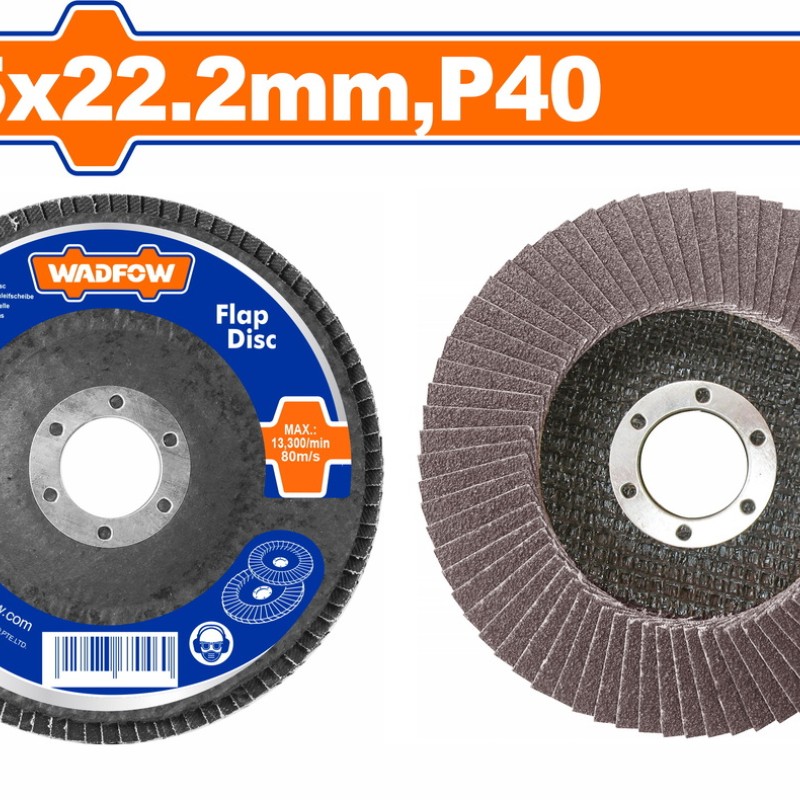 WADFOW ΠΟΛΥΠΤΕΡΟ ΓΥΑΛΙΣΜΑΤΟΣ 125mm Ρ40 (WYL2301)