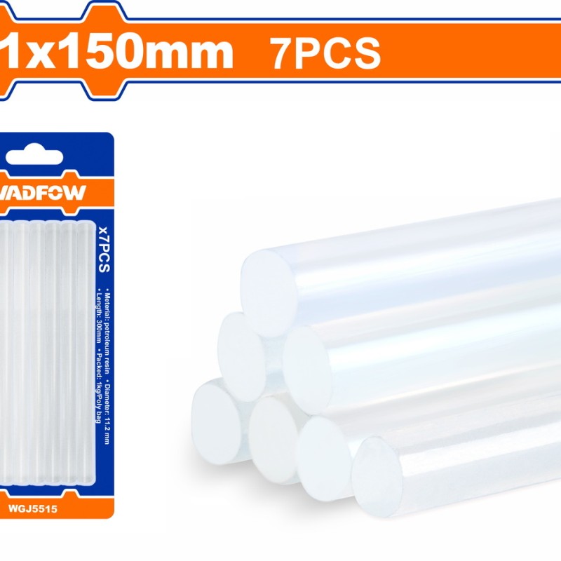 WADFOW ΚΟΛΛΑ ΠΙΣΤΟΛΙΟΥ Φ-11mm X 150mm 7TEM (WGJ5515)