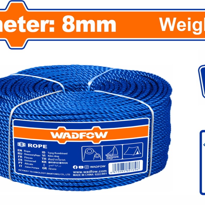 WADFOW ΣΧΟΙΝΙ ΡΡ 8mm / 740m / 20Kg (WRZ2308)