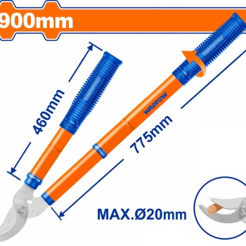 WADFOW ΨΑΛΙΔΑ ΚΛΑΔΟΥ ΤΗΛΕΣΚΟΠΙΚΗ 580-900mm (WPR1E79)