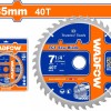 WADFOW ΔΙΣΚΟΣ ΞΥΛΟΥ TCT 185mm X 20mm 40T (WTC1K05)