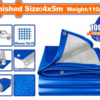 WADFOW ΜΟΥΣΑΜΑΣ ΑΔΙΑΒΡΟΧΟΣ 110gr/m2 4X5m (WTQ1845)