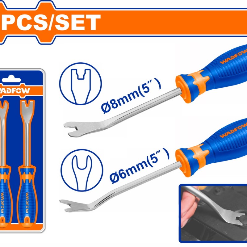 WADFOW ΣΕΤ ΚΑΤΣΑΒΙΔΙA ΑΦΑΙΡΕΣΗΣ ΚΛΙΠ ΤΑΠΕΤΣΑΡΙΩΝ 2ΤΕΜ (WSS1602)