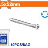 WADFOW ΤΣΙΜΕΝΤΟΒΙΔΑ TORX ΓΑΛΒ. 7.5 X 52 60ΤΕΜ (WXSN912)