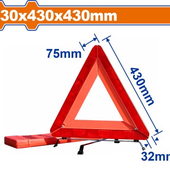 WADFOW ΤΡΙΓΩΝΟ ΕΚΤΑΚΤΗΣ ΑΝΑΓΚΗΣ ΜΕ ΒΑΣΗ 430Χ430Χ430mm (WYJ3A43)