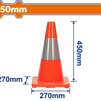 WADFOW ΚΩΝΟΣ PVC 45cm (WYJ1Α45)