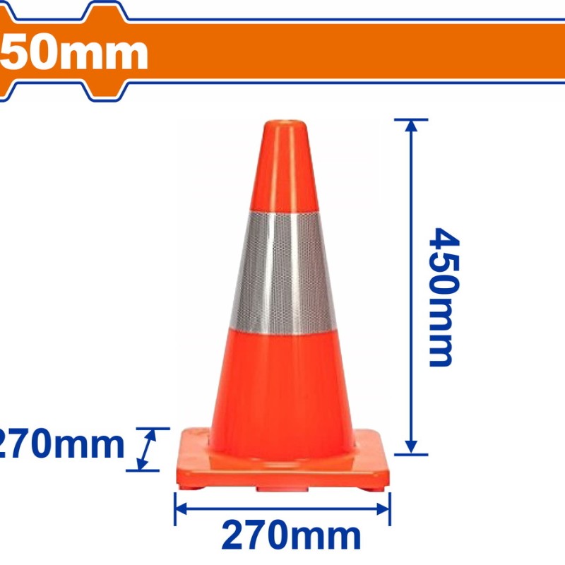 WADFOW ΚΩΝΟΣ PVC 45cm (WYJ1Α45)