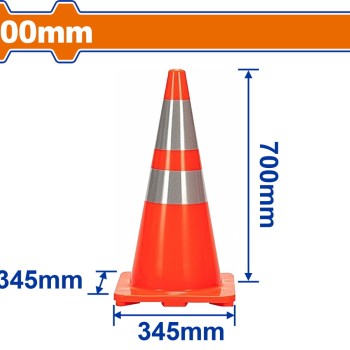 WADFOW ΚΩΝΟΣ PVC 70cm (WYJ1Α70)