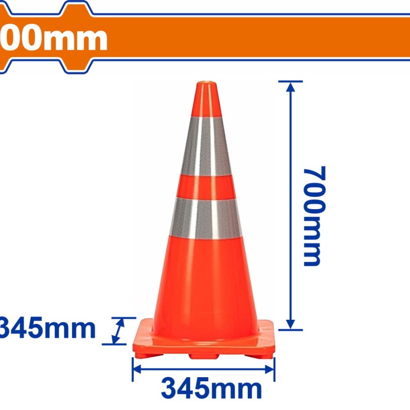 WADFOW ΚΩΝΟΣ PVC 70cm (WYJ1Α70)