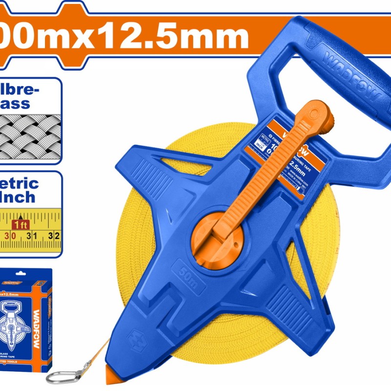 WADFOW ΜΕΤΡΟΤΑΙΝΙΑ ΠΛΑΣΤΙΚΗ 100m (WMT25100)