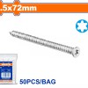 WADFOW ΤΣΙΜΕΝΤΟΒΙΔΑ TORX ΓΑΛΒ. 7.5 X 72 50ΤΕΜ (WXSN914)