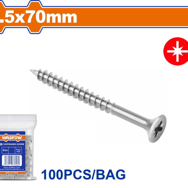 WADFOW ΝΟΒΟΠΑΝΟΒΙΔΑ ΓΑΛΒ. 4.5 Χ 70mm 100TEM (WXS594A12)