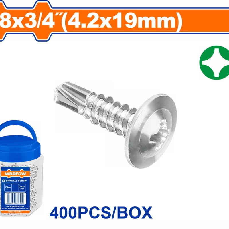WADFOW ΛΑΜΑΡΙΝΟΒΙΔΑ ΑΥΤΟΔ/ΤΗ ΓΑΛΒ. WAFFER 8 X 3/4