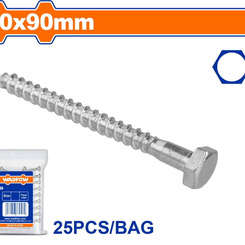 WADFOW ΣΤΡΙΦΩΝΙΑ ΓΑΛΒ. 10 Χ 90 25ΤΕΜ (WXSK936)