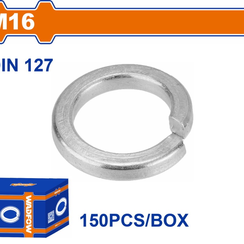 WADFOW ΓΚΡΟΒΕΡ ΓΑΛΒ. DIN127 16mm 150TEM (WVWA517)