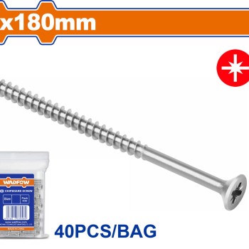 WADFOW ΝΟΒΟΠΑΝΟΒΙΔΑ ΓΑΛΒ. 6 Χ 180mm 40TEM (WXS596A19)