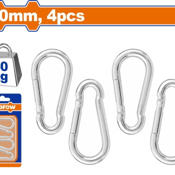 WADFOW ΣΕΤ ΓΑΝΤΖΟΙ ΟΡΕΙΒΑΤΩΝ ΝΙΚΕΛ 50mm 4TEM (WQL2K02)