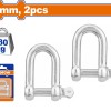 WADFOW ΣΕΤ ΝΑΥΤΙΚΑ ΚΛΕΙΔΙΑ ΓΑΛΒ. 8mm 2TEM (WQL3K01)