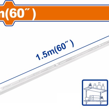 WADFOW ΒΕΡΓΑ ΔΙΑΤΡΗΤΗ ΜΟΝΗ ΡΑΦΙΩΝ 1.5m (WZJ9302)