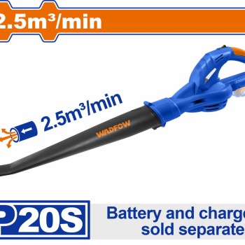 WADFOW ΦΥΣΗΤΗΡΑΣ ΚΗΠΟΥ ΜΠΑΤ. Li-ion 20V ΧΩΡΙΣ ΜΠΑΤΑΡΙΑ & ΦΟΡΤΙΣΤΗ (WBL1525)