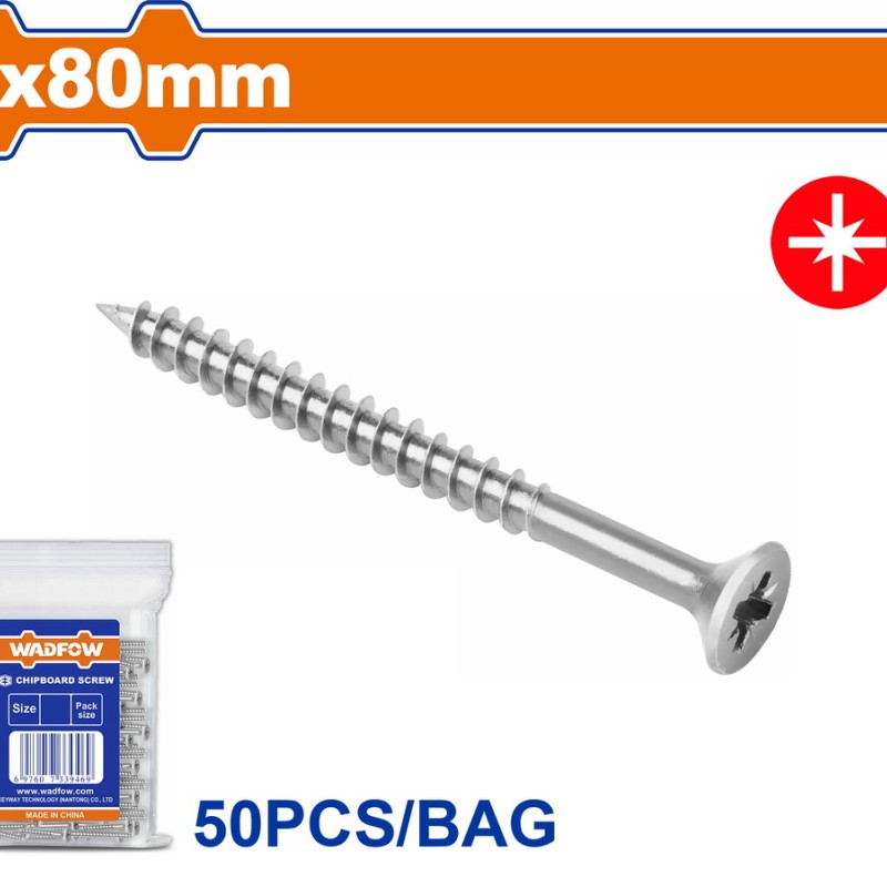 WADFOW ΝΟΒΟΠΑΝΟΒΙΔΑ ΓΑΛΒ. 6 Χ 80mm 50TEM (WXS596A13)