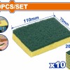 WADFOW ΣΦΟΥΓΓΑΡΙ ΚΑΘΑΡΙΣΜΟΥ 11 Χ 7 Χ 2cm 10ΤΕΜ (WGSP2901)