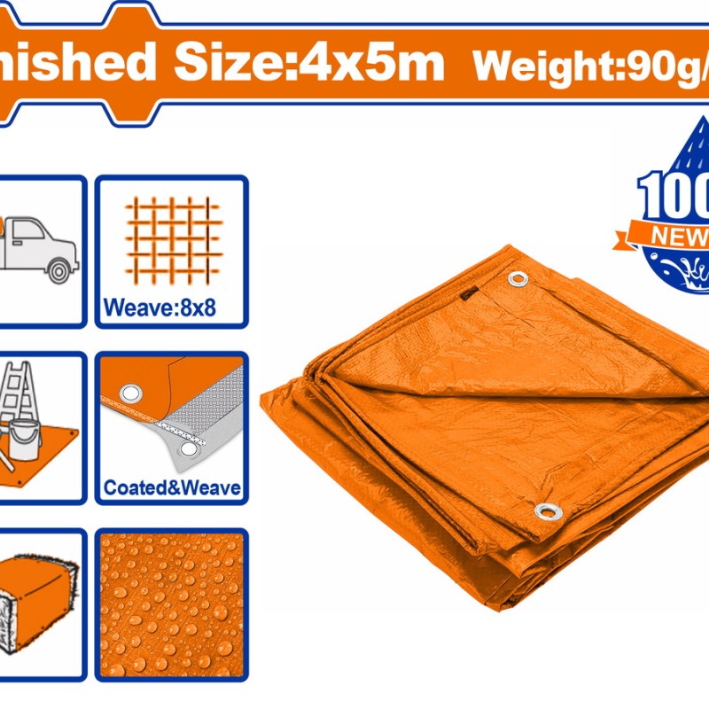 WADFOW ΜΟΥΣΑΜΑΣ ΑΔΙΑΒΡΟΧΟΣ 90gr/m2 4X5m (WTQ0945)