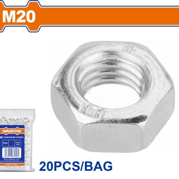 WADFOW ΠΑΞΙΜΑΔΙ ΓΑΛΒ. DIN934 20mm 20TEM (WMV1961)