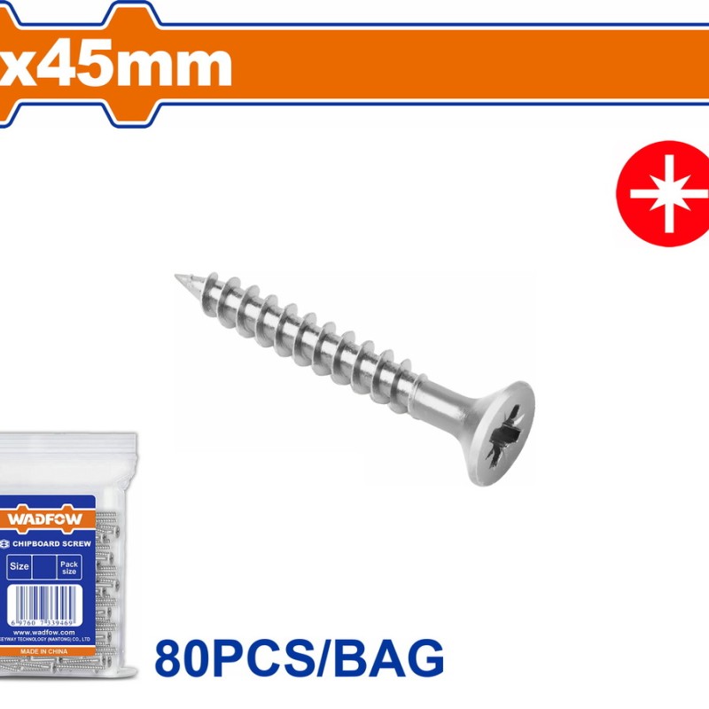 WADFOW ΝΟΒΟΠΑΝΟΒΙΔΑ ΓΑΛΒ. 6 Χ 45mm 80TEM (WXS596A09)