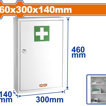 WADFOW ΚΟΥΤΙ ΦΑΡΜΑΚΕΙΟΥ 460X300X140mm (WYYX4502)
