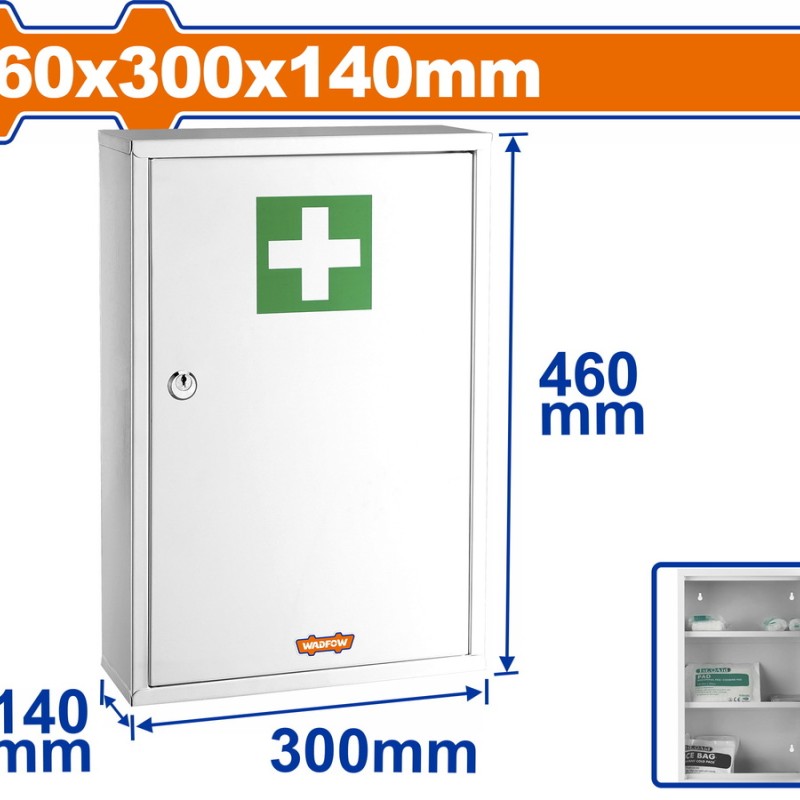 WADFOW ΚΟΥΤΙ ΦΑΡΜΑΚΕΙΟΥ 460X300X140mm (WYYX4502)