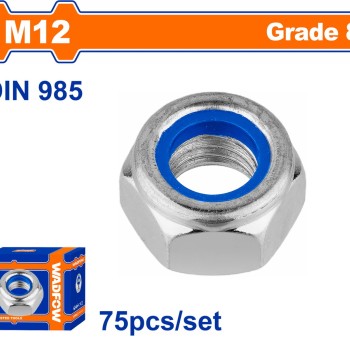 WADFOW ΠΑΞΙΜΑΔΙ ΑΣΦΑΛΕΙΑΣ ΓΑΛΒ. DIN985 12mm 75TEM (WMV6512A)