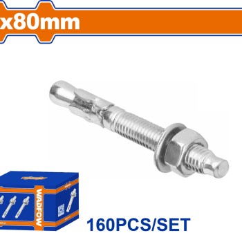 WADFOW ΒΙΣΜΑΤΑ ΜΕΤΑΛΛΙΚΑ ΓΑΛΒ. EXPRESS 6 Χ 80 160ΤΕΜ (WDQ2513)