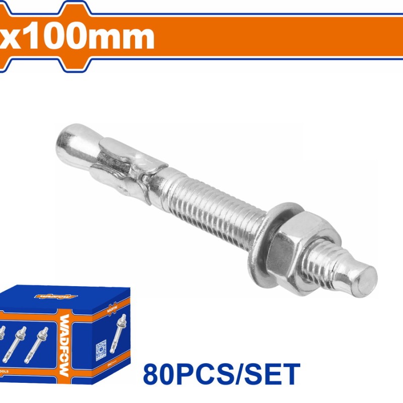 WADFOW ΒΙΣΜΑΤΑ ΜΕΤΑΛΛΙΚΑ ΓΑΛΒ. EXPRESS 8 Χ 100 80ΤΕΜ (WDQ2524)