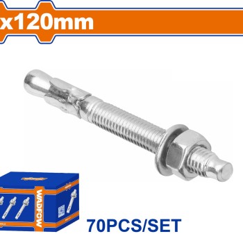 WADFOW ΒΙΣΜΑΤΑ ΜΕΤΑΛΛΙΚΑ ΓΑΛΒ. EXPRESS 8 Χ 120 70ΤΕΜ (WDQ2525)