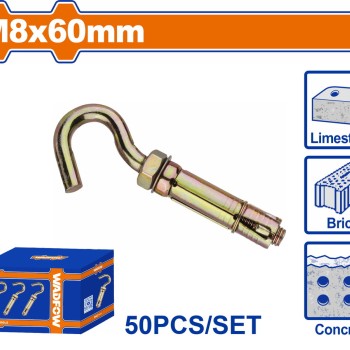 WADFOW ΒΙΣΜΑ ΜΕΤΑΛΛΙΚΟ Β.Τ ΜΕ ΓΑΝΤΖΟ 8X60mm 50TEM (WDQ4522)