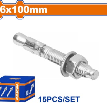 WADFOW ΒΙΣΜΑΤΑ ΜΕΤΑΛΛΙΚΑ ΓΑΛΒ. EXPRESS 16 Χ 100 15ΤΕΜ (WDQ2554)