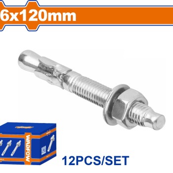 WADFOW ΒΙΣΜΑΤΑ ΜΕΤΑΛΛΙΚΑ ΓΑΛΒ. EXPRESS 16 Χ 120 12ΤΕΜ (WDQ2555)